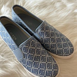 Ralph Lauren Logo Slip-On Sneaker